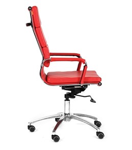 Кресло компьютерное CHAIRMAN 750 экокожа красная в Костроме - предосмотр 2